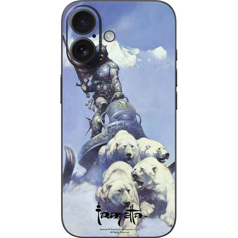 Sliver Warrior by Frazetta iPhone 16 Skin